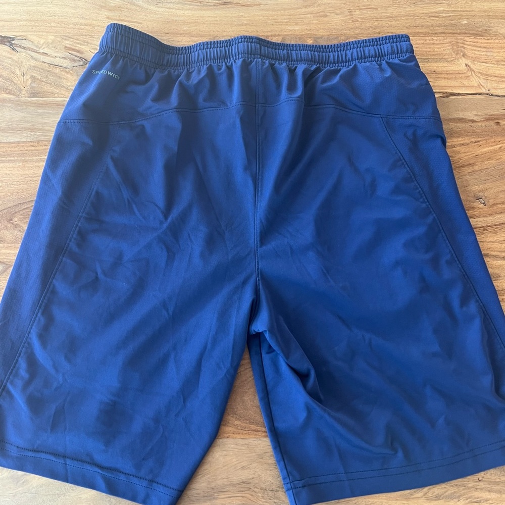 Reebok blue gym shorts - Large